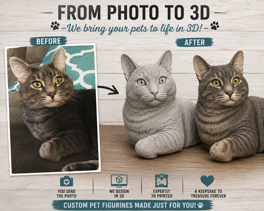 *Custom Pet Replica - Handpainted*