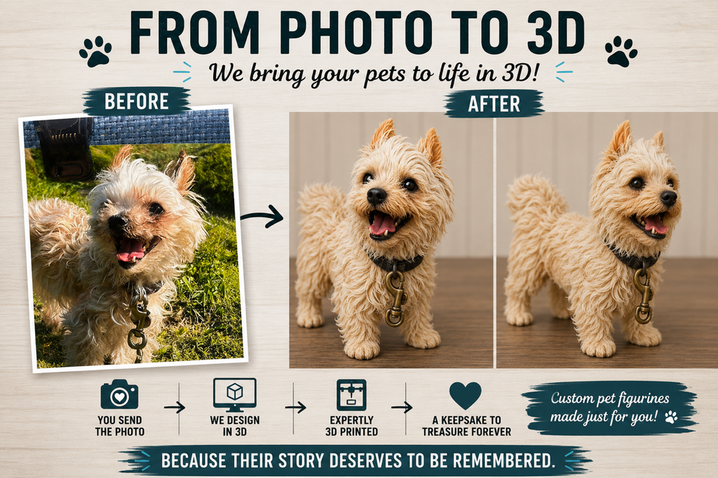 *Custom Pet Replica - Handpainted*