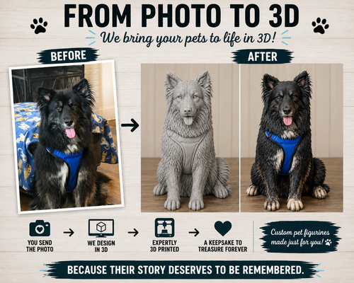 *Custom Pet Replica - Handpainted*