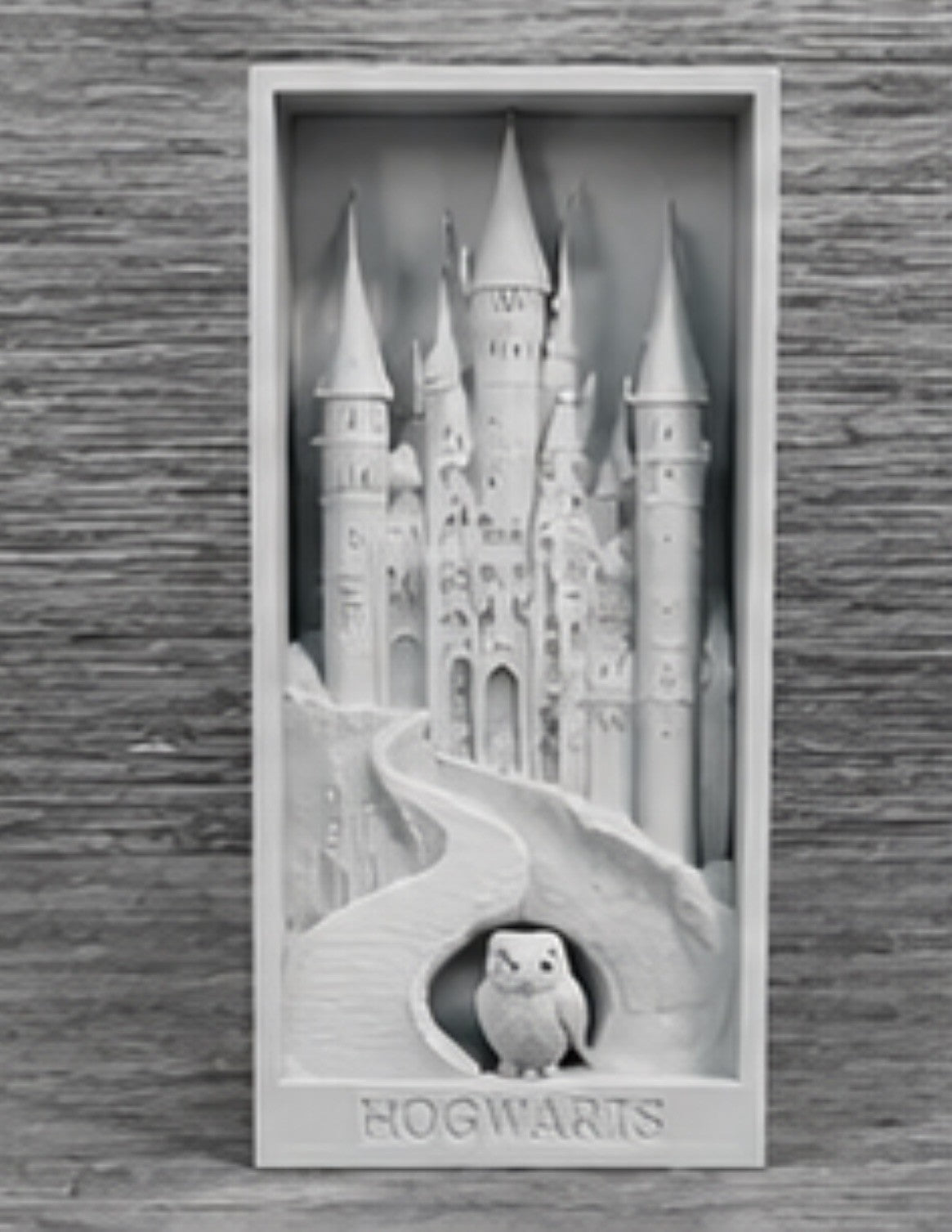 Unpainted/Solid Color Hogwarts Book Nook