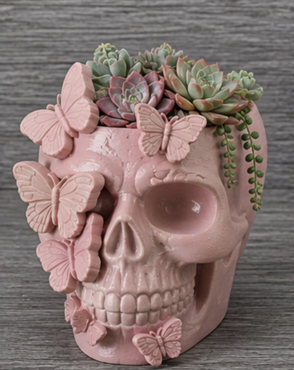 Skull Planter