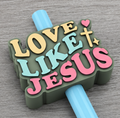 Jesus Straw Topper