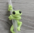 Frog Straw Topper