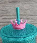 Crown Straw Topper