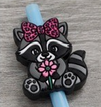 Raccoon Straw Topper
