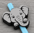 Elephant Straw Topper