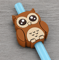 Owl Straw Topper
